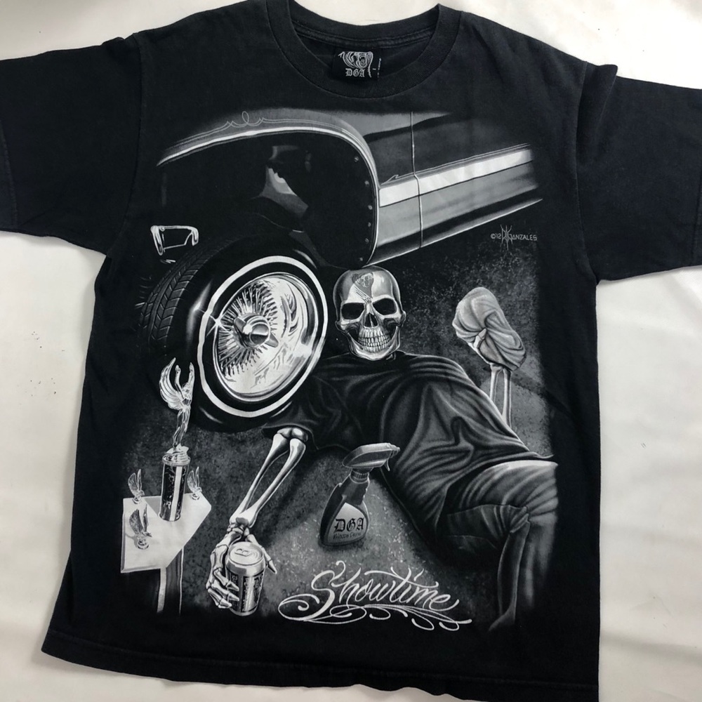 DGA Showtime 2012 skull tee. Size medium